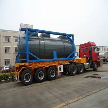 t75压缩气体罐式集装箱iso tank 坦克罐箱 液化天然气lng罐柜 安全